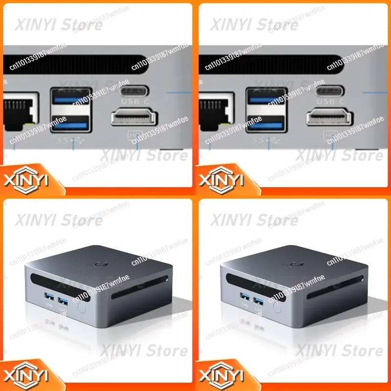 Mini PC for 7730U 7530U 7330U WiFi 6 BT 5.2 Dual Channel DDR4 3200MHz 16GB RAM 500GB NVMe SSD Desktop Gaming Computer