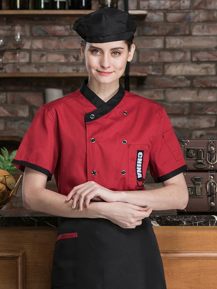男性用レストランシェフジャケット,ホテルとキッチンのユニフォーム,ダイニングホールのユニフォーム,料理人のシャツ,パン屋とコーヒーショップ,ウェイターのダンガリー