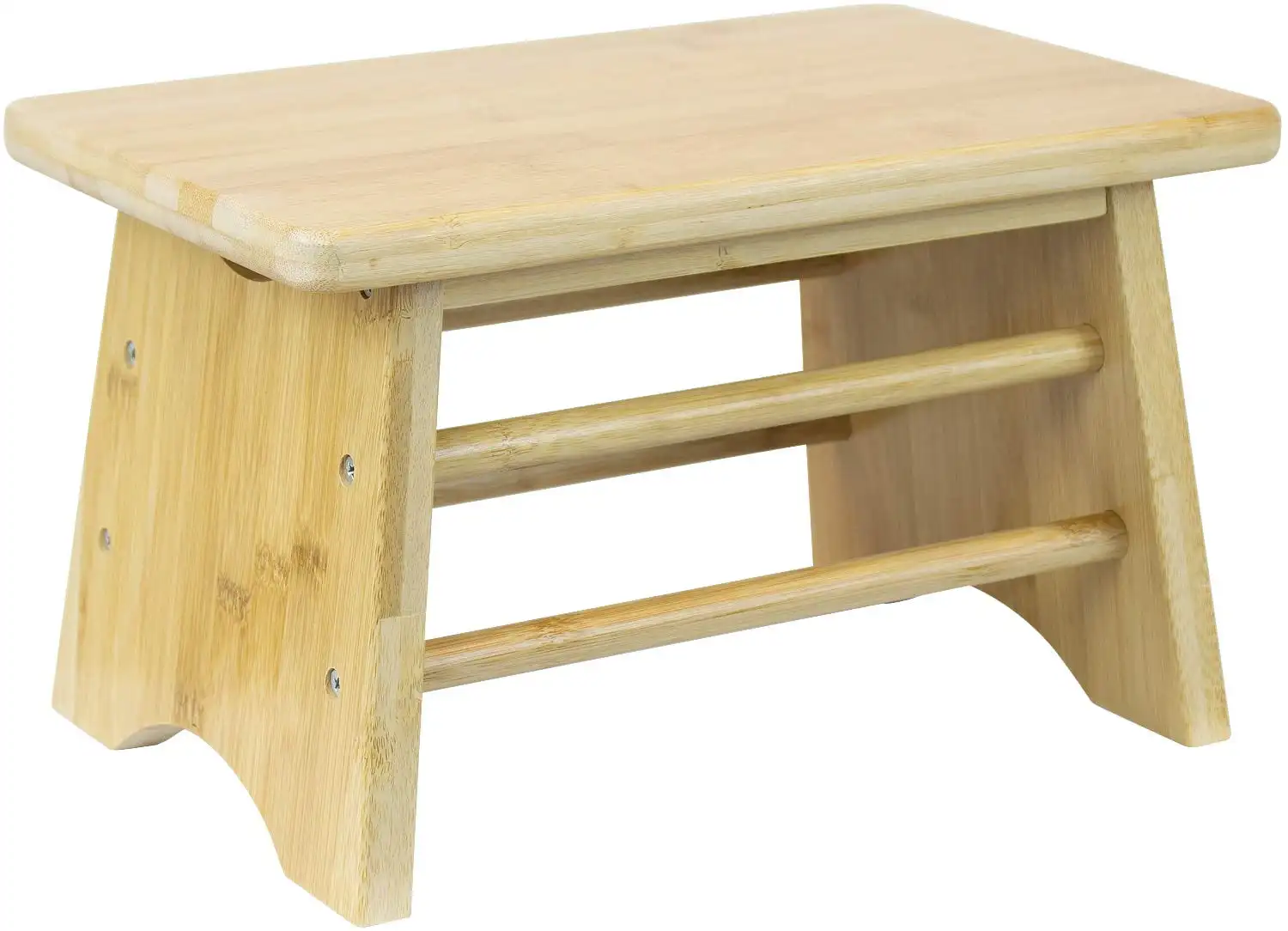 

Sorbus Bamboo Step Stool - Great Foot Rest & Potty Training Stool For Kids Toddlers, Adults, Kitchen, Bathroom, Etc.