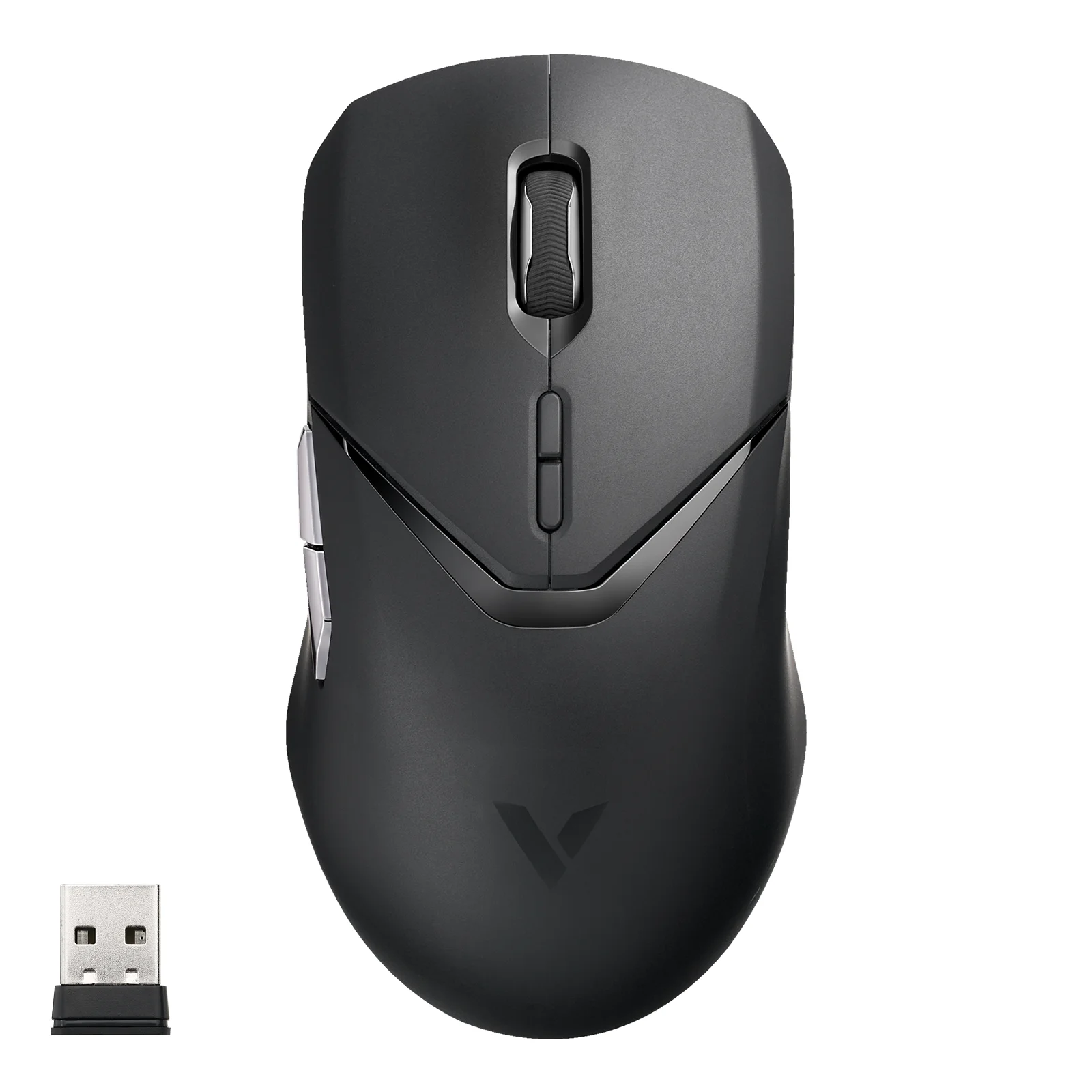 Rapoo VT9 Pro Wireless Gaming Mouse 1K/4K Esports Grade Performance Gaming Mice with PAW 3398 Sensor 26000 DPI 1ms Response Time 68g Lightweight 10 Programmable Buttons Long Battery Life