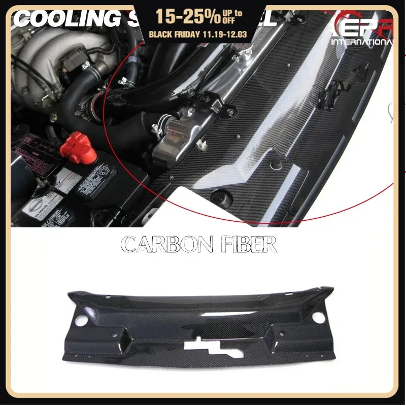 

Car-styling For Nissan 180SX S13 Carbon Fiber Garage Defend Cooling Panel