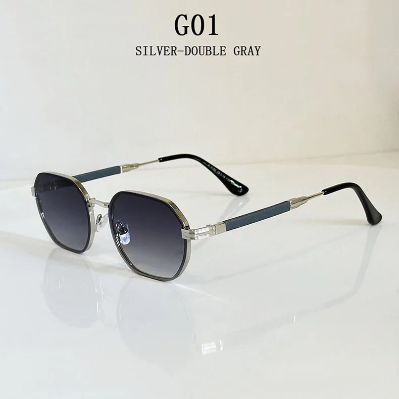 Vintage Sonnenbrille Für Männer Luxus Mode Gläser Shades Quadrat Sonnenbrille Frauen Trendy Gafas De Sol Hombre Zonnebril Occhiali – Detail 1
