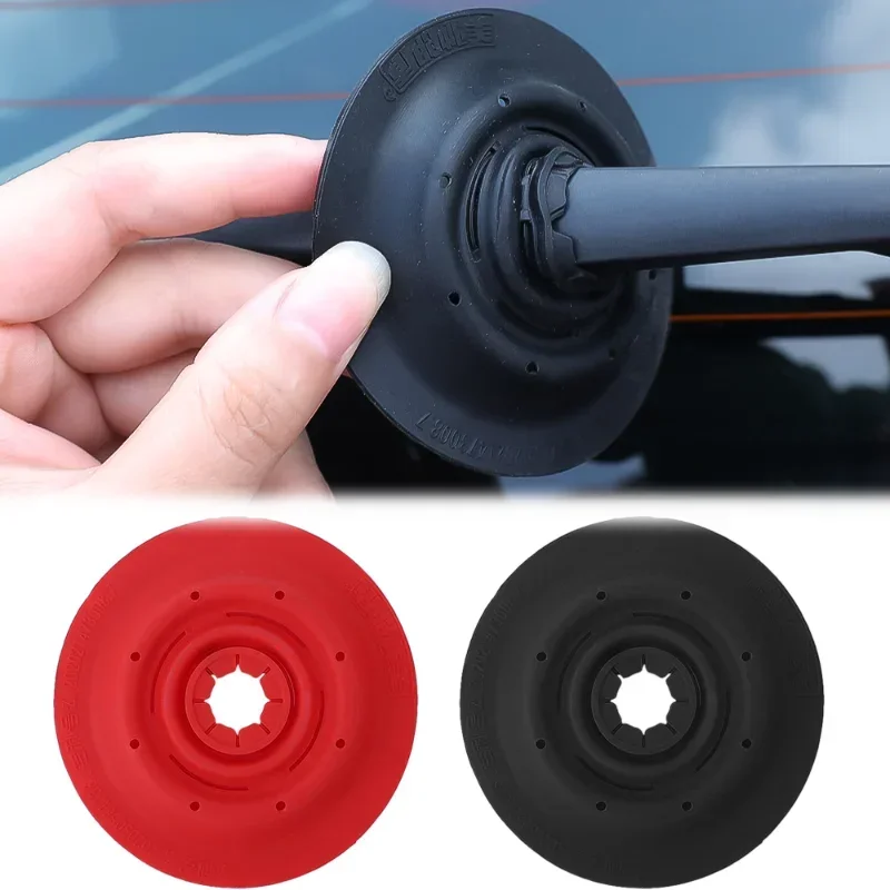 2Pcs Car Wiper Hole Protective Covers Universal Windshield Dustproof Sleeve Wiper Debris Prevention Silicone Protective Covers