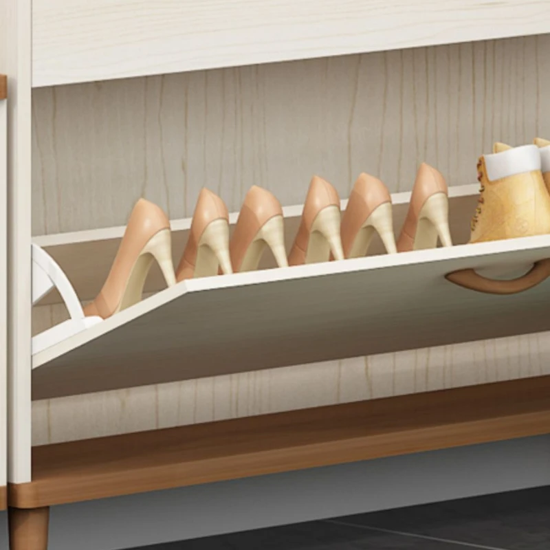 Armoire à Chaussures d'Entrée Minimaliste, Meuble de Rangement, Meubles de Maison