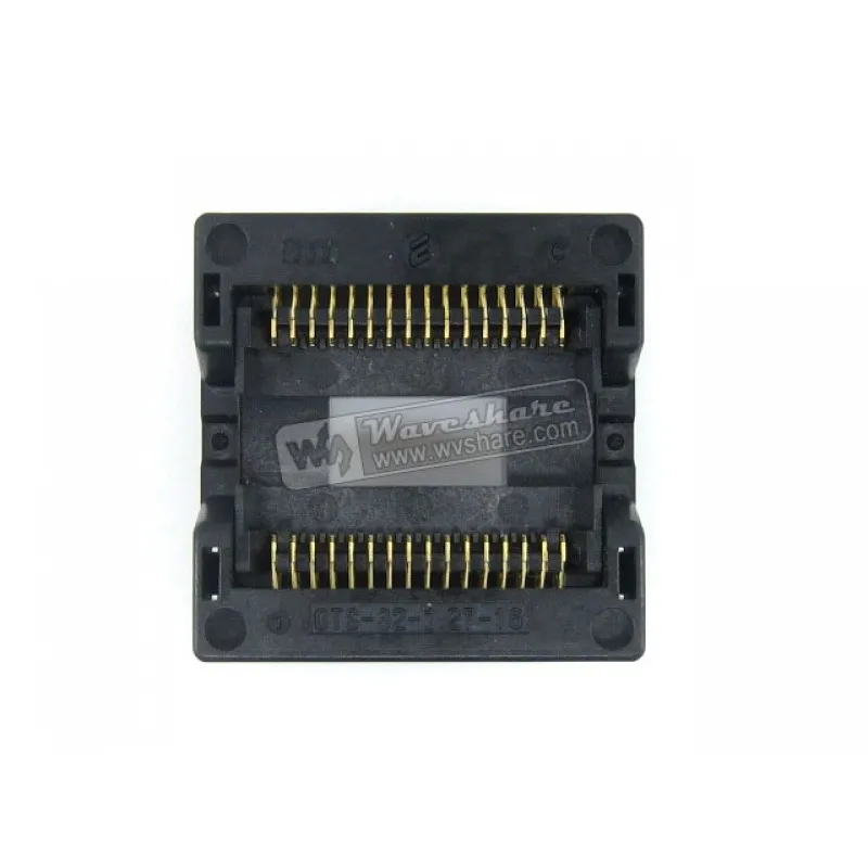 

Makerseek OTS-32-1.27-16 SKU 3593 Waveshare OTS 32 1.27 16, Test Burn in Socket,