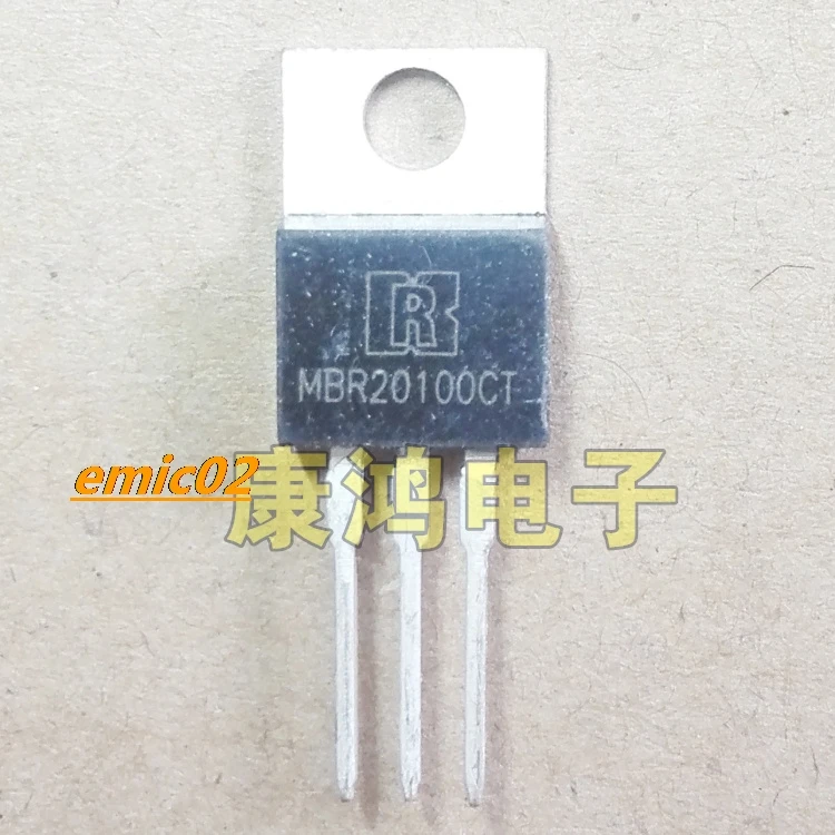 

10 шт., MBR20100CT MBR20100 TO-220 20A 100V