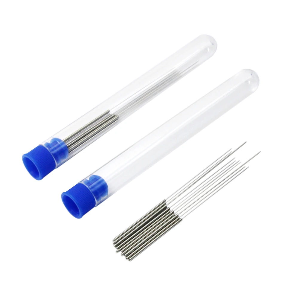 MK8 E3D 3D Printer Nozzle Cleaning Needle Stainless Steel Unclog Needle Brass Drill Bit Nozzle Cleaner Tools Accessories
