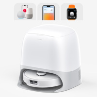 Roborock Qrevo Curv Robot Vacuum Cleaner HyperForce 18,500 Pa Anti-Tangle System 0% Tangle Rate Electric Wet Hotel Use