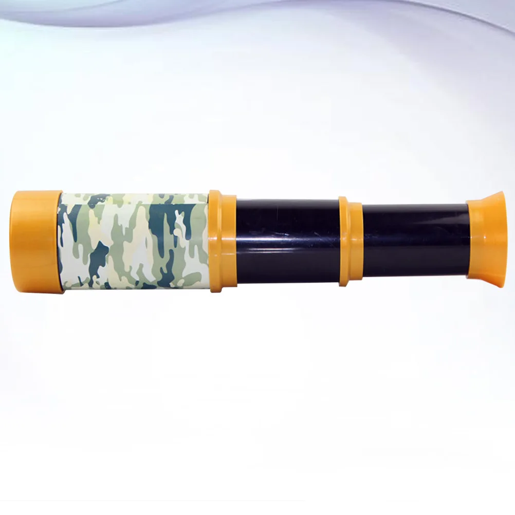 

Camouflage Telescope Pirate Toy Kids Telescopic Toys Halloween Props Outdoor Fun Cosplay Safe Plastic Exquisite Craft Great Gift