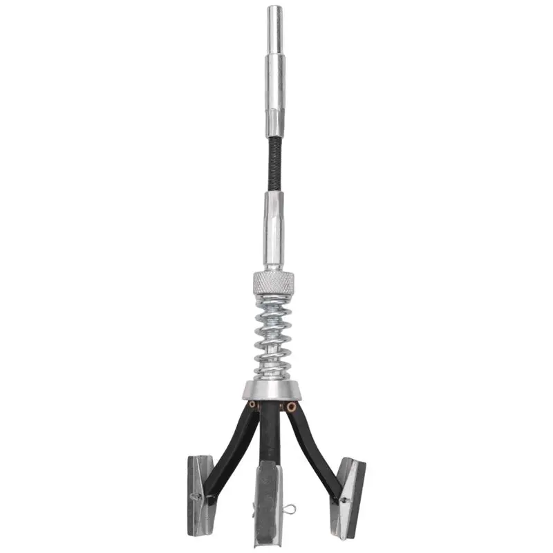 M45K-19Mm-64Mm Car Engine Cylinder Brake Honing Stone 3 Jaw Adjustable Bore Hone Metal Flexible Shaft Honing Tool