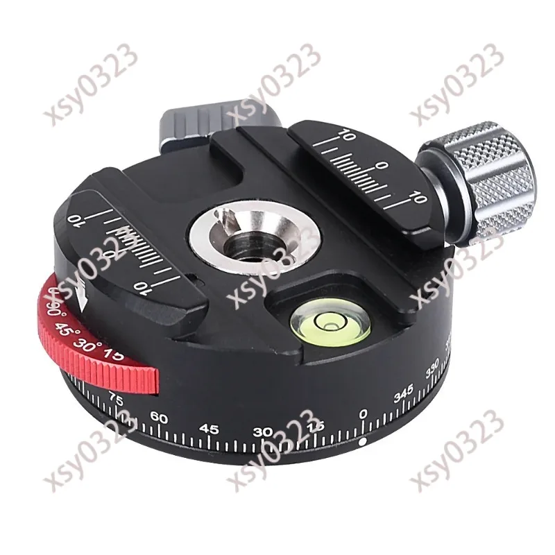Seat Clip Quick Loading Plate Horizontal Rotation Indexing Base RRS Standard Gimbal Accessory for Photography Equipment