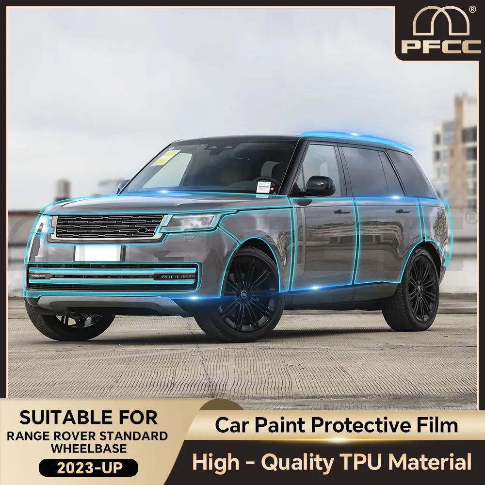 

For Land Rover Range Rover Standard Wheelbase 2023-UP Pre-Cut Paint Protection Clear Film Kit PPF Decal Car Body Sticker Styling