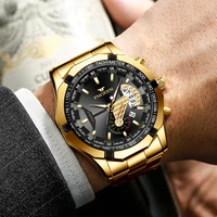 FNGEEN Men Quartz Watches Fashion Concept Decorative Dial Casual Military Sports Wristwatch Waterproof Date Luxury Men's Clock 6