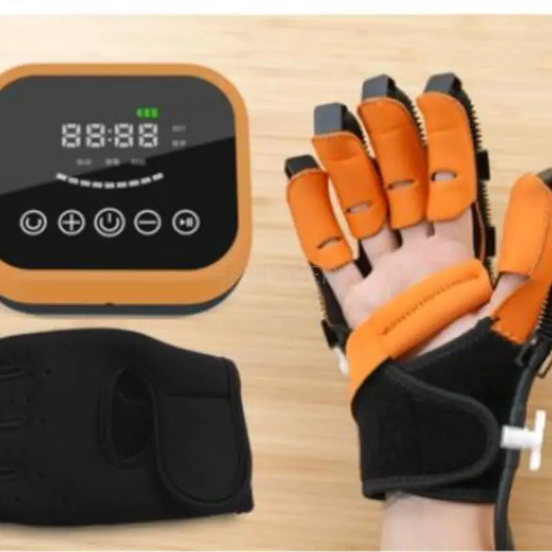 New Upgraded Rehabilitation Robot Glove Hand Rehabilitation Device for Stroke Hemiplegia Hand Function Recovery Finger Trainer