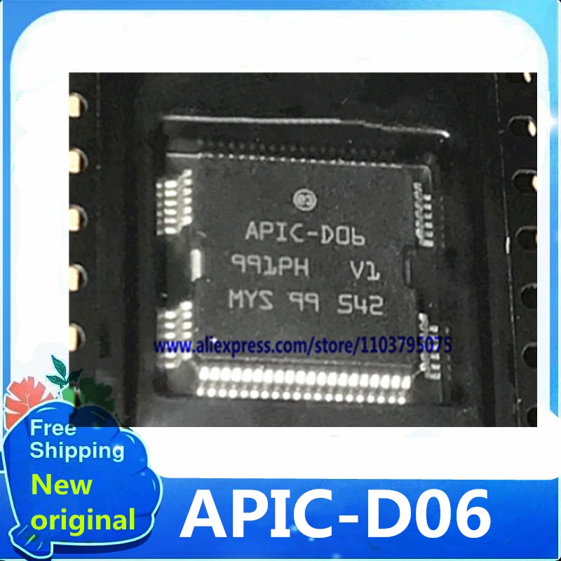 

Free Shipping 10pcs/lot APIC-D06 APICD06 QFP-64 New original IC In stock