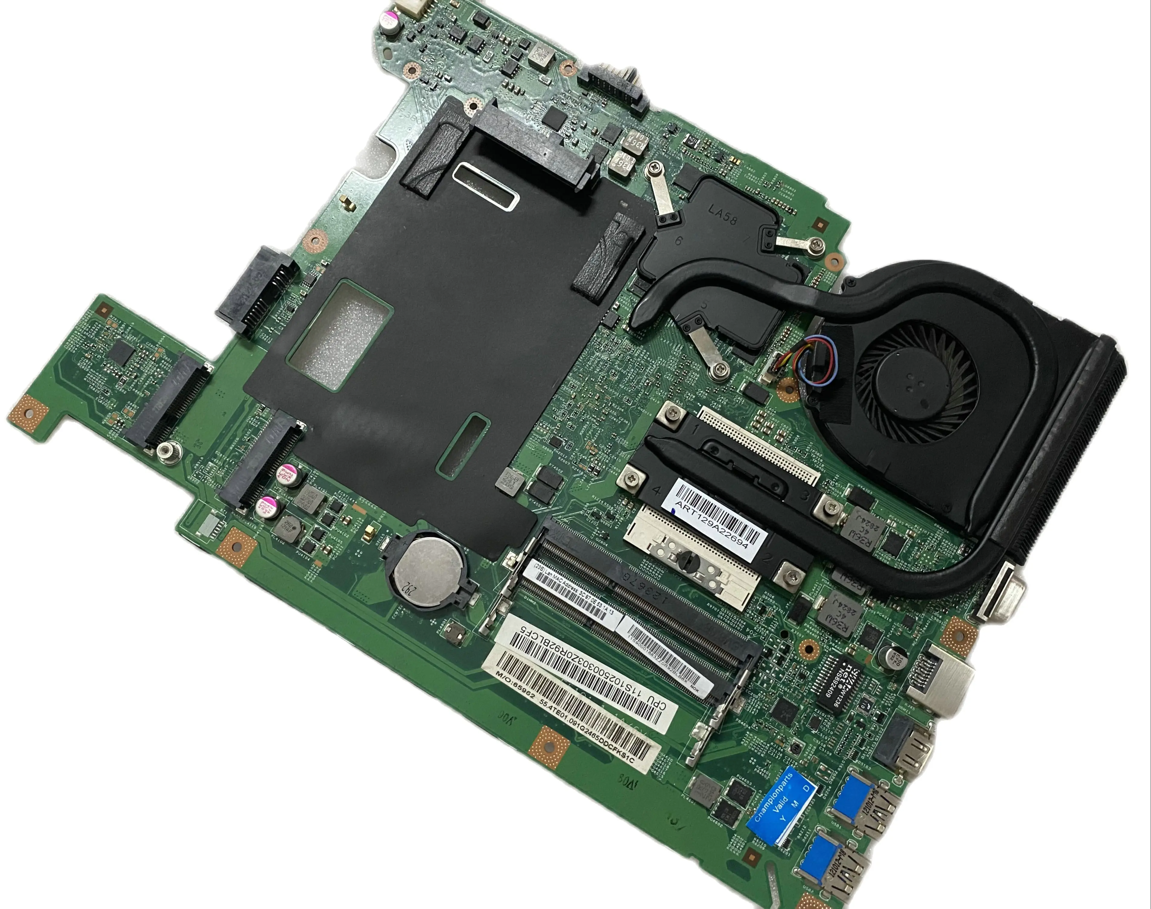 Imagem -01 - Placa-mãe Portátil 112731 para Lenovo B590 V580c com Dissipador de Calor Gpu Gt740m 2gb
