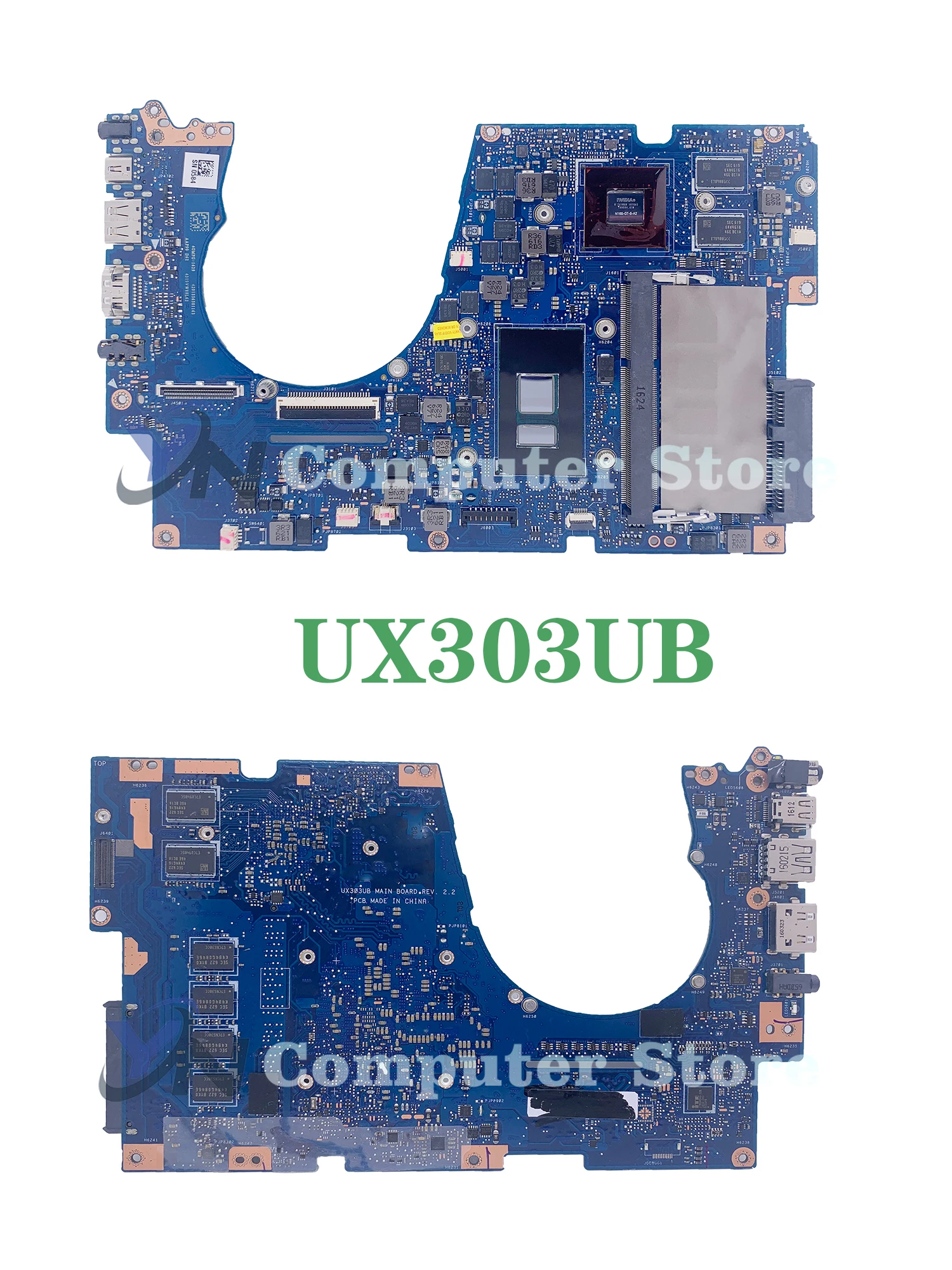 Ux303 Moederbord Voor Asus Ux303u Bx303ua Ux303ua Ux303ub U303ub U303ua Laptop Moederbord Met I7-6500U I5-6200U 4Gb Gt 940M