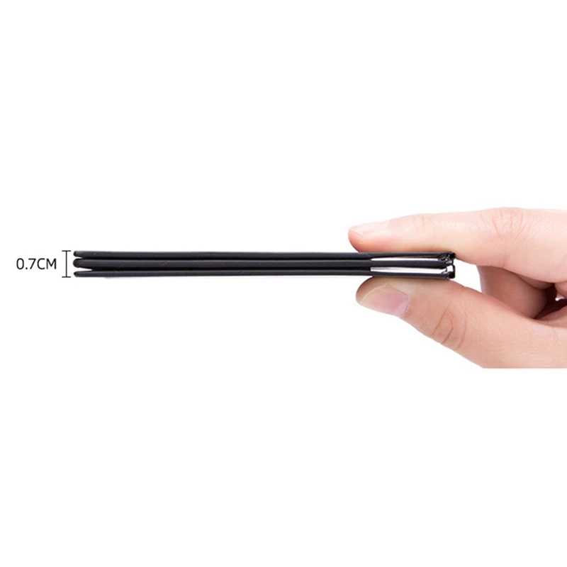 2X غطاء رخصة القيادة رفيع للغاية، حامل رخصة القيادة المعدني، غطاء بطاقة الائتمان (أسود)