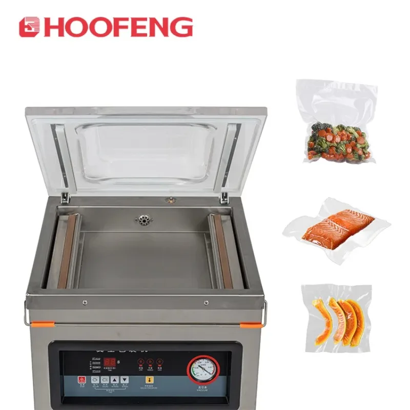 A400 Single Chamber Vacuum Machine Packaging Machine Commercial Large Automatic Industrial Food Plastic Sealing Machine