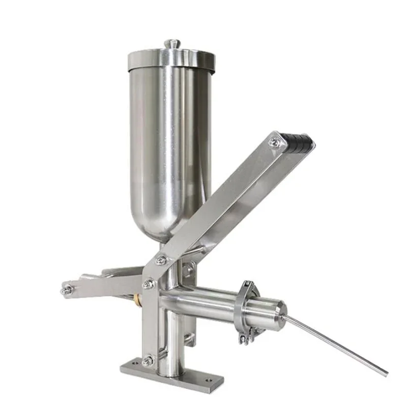 

Hot sales Manual Jam Filling Machine Commercial 5L Chocolate Cream Honey Juice Sauce Injection Machine For Sale