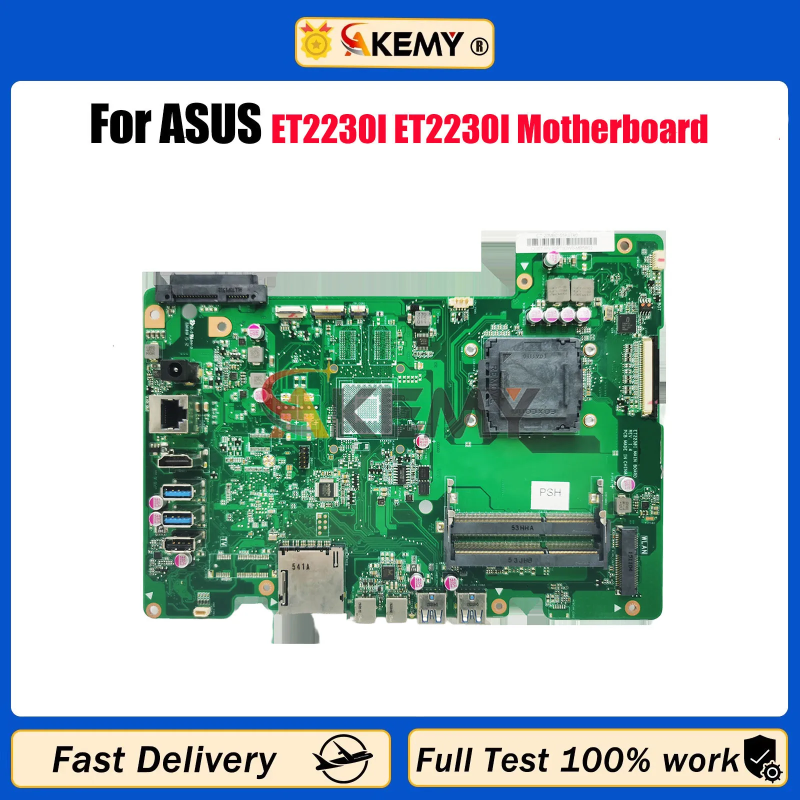 

ET2230I Motherboard For ASUS AIO ET2230 ET2230I Mainboard This item is in stock 100% tests OK fast shipping High quality