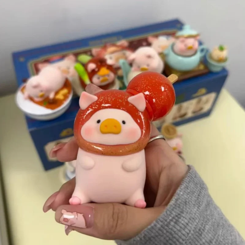 

In Stock 52toys Mystery Box Lulu The Piggy Lu'S Table Series Blind Action Figure Holiday Gift Desktop Ornament Collectible