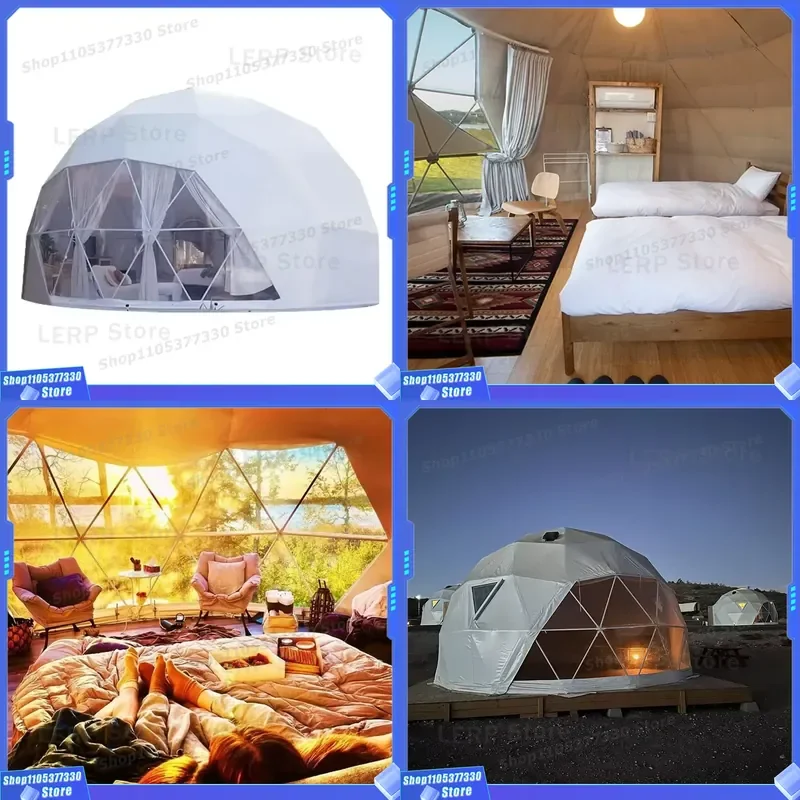 Hot Selling Domo Tent Double Layer Insulation UV Protection for Outdoor Wedding Parties Hotel Exhibitions