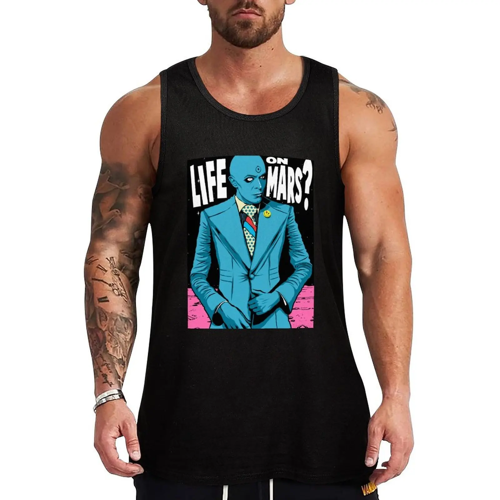 

Mars Tank Top t-shirts for Men's gym quick-drying t-shirt Men's gym gym men