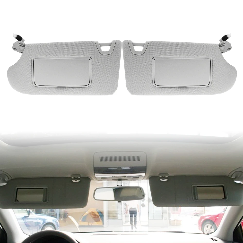 For Nissan Altima 2013-2018 Sun Visor W/ Wire 96401-3TA2A 964013TA2A Left Right Gray Front Window Shade Shield Sunvisor Cover