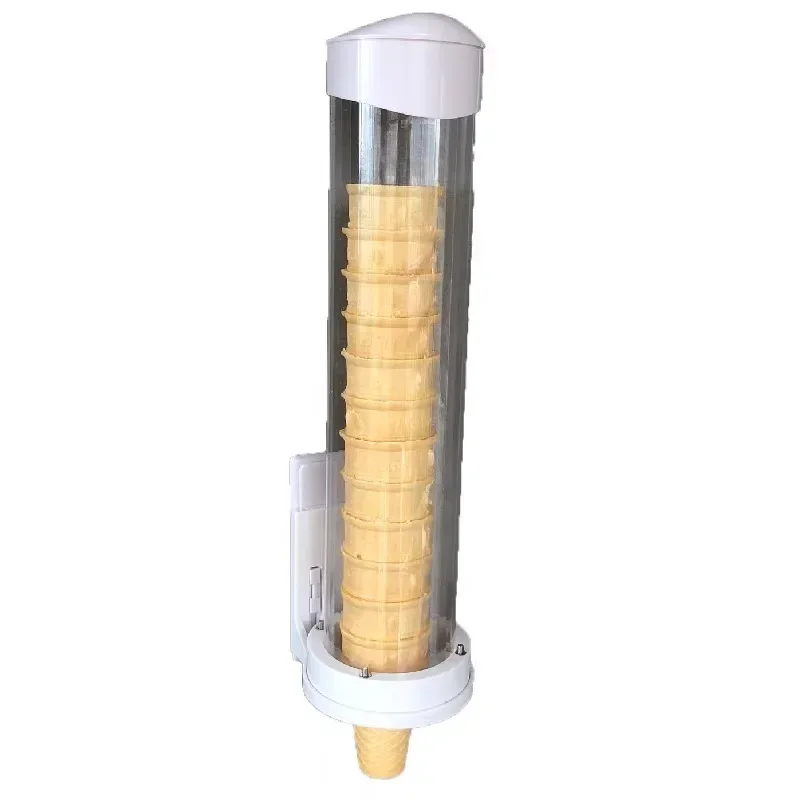 Ice Cream Maker Cone Stand, Egg Carrier, Automatic Cup Drop, Crispy Ccone Holder, Uso Geral, Presente