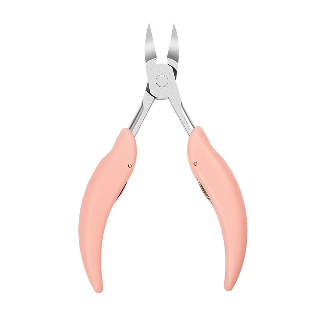 Obcinacz do skórek, obcinacz do paznokci z podwójną sprężyną, ergonomiczny przyrząd do pedicure i manicure, narzędzie do pielęgnacji paznokci, obcinacz do skórek, narzędzie do pedicure.