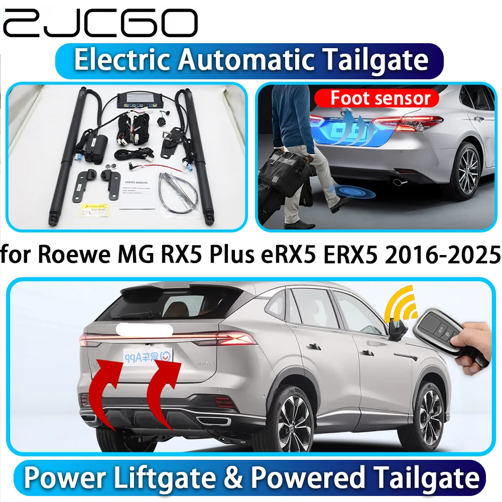 ZJCGO for Roewe MG RX5 Plus eRX5 ERX5 2016-2025 OEM Automatic Power Liftgate Powered Tailgate Intelligent System Trunk Lift Kit