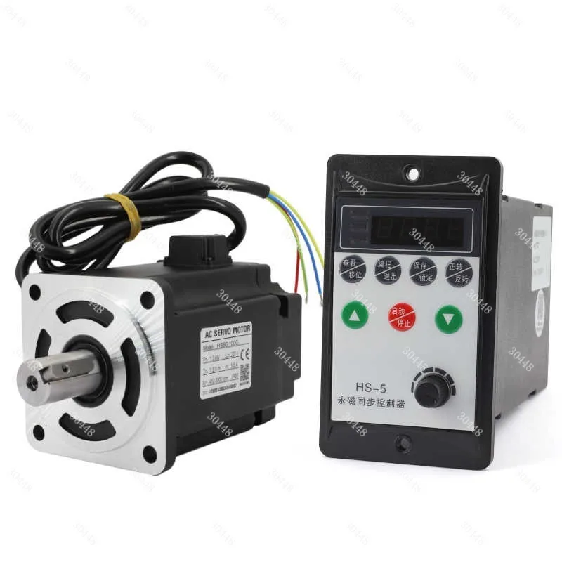 

400W750W1KW1.2KW1.8KW Набор бесщеточных двигателей переменного тока Бесступенчатая регулировка скорости Управление двигателем 3000 об/мин