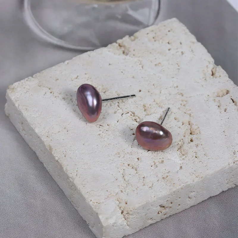 

Женские серьги-гвоздики из серебра 925 пробы с натуральным пресноводным жемчугом