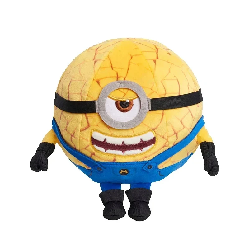 MINISO 2024 New Despicable Me 4 Minion Plush Doll Anime Kawaii Cute Anime Minion Plush Doll Sofa Ornaments Decor Toy Girl Gifts