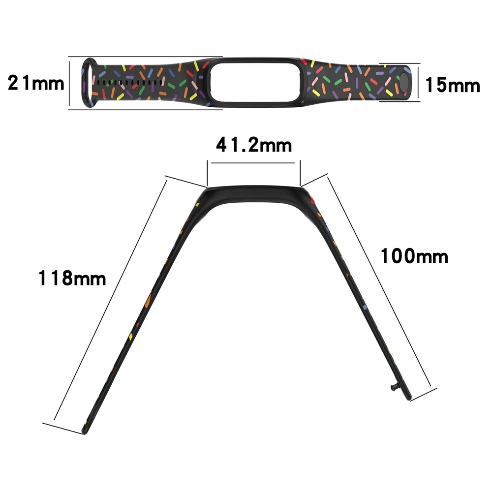 Silicone Strap for OPPO Band Smart Band Accessories Bracelect Replacement Wristband for OPPO Band Strap Belt