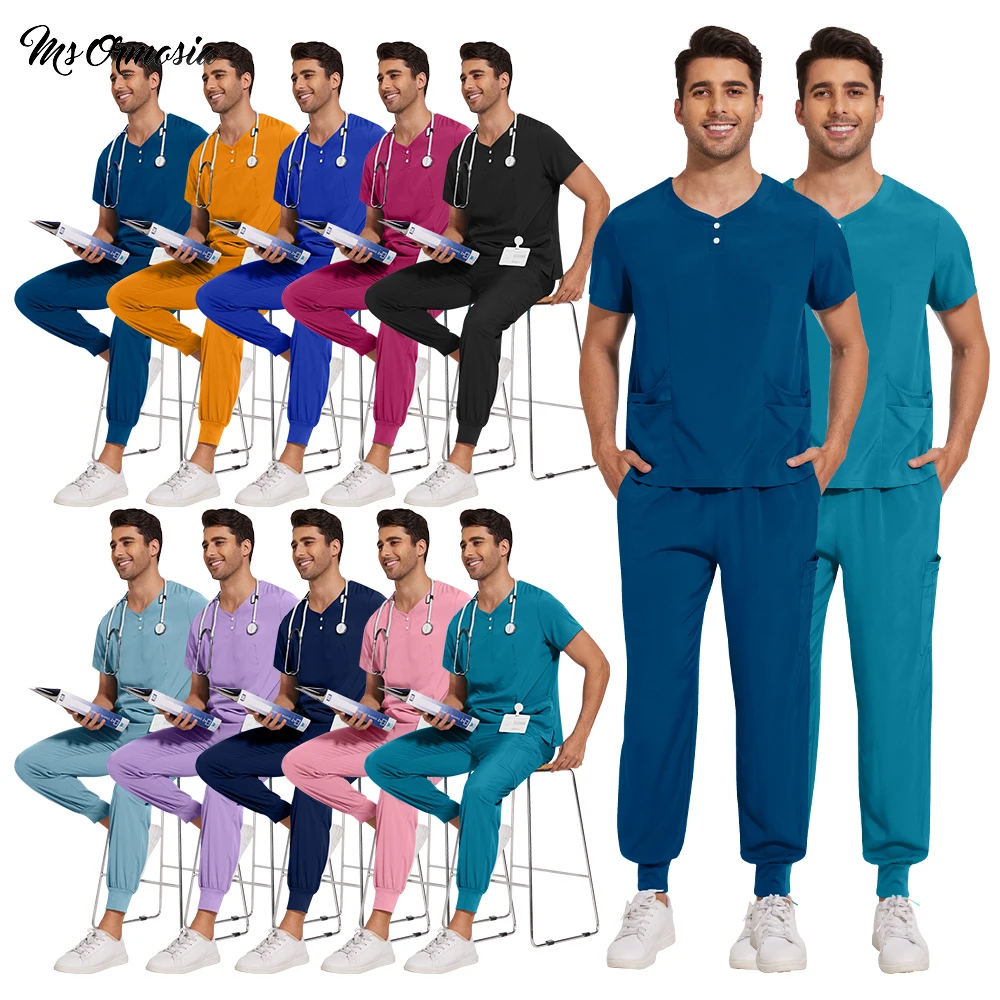 conjunto-de-uniforme-multicolorido-para-cosmetologistas-e-profissionais-de-saude-calca-jogger-e-blusa-com-bolsos-para-medicos-cirurgioes-e-enfermeiros-hospitalares