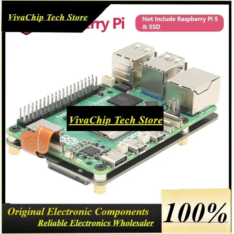 placa-vofsgeekworm-x1002-pcie-a-nvme-con-carcasa-metalica-p580-para-raspberry-pi-5