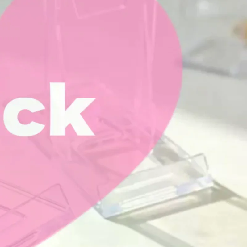 2/5Pcs Adjustable Sliding Clear Display Stand Transparent Display Holder Rack Multifunctional Plate Holder Picture Display
