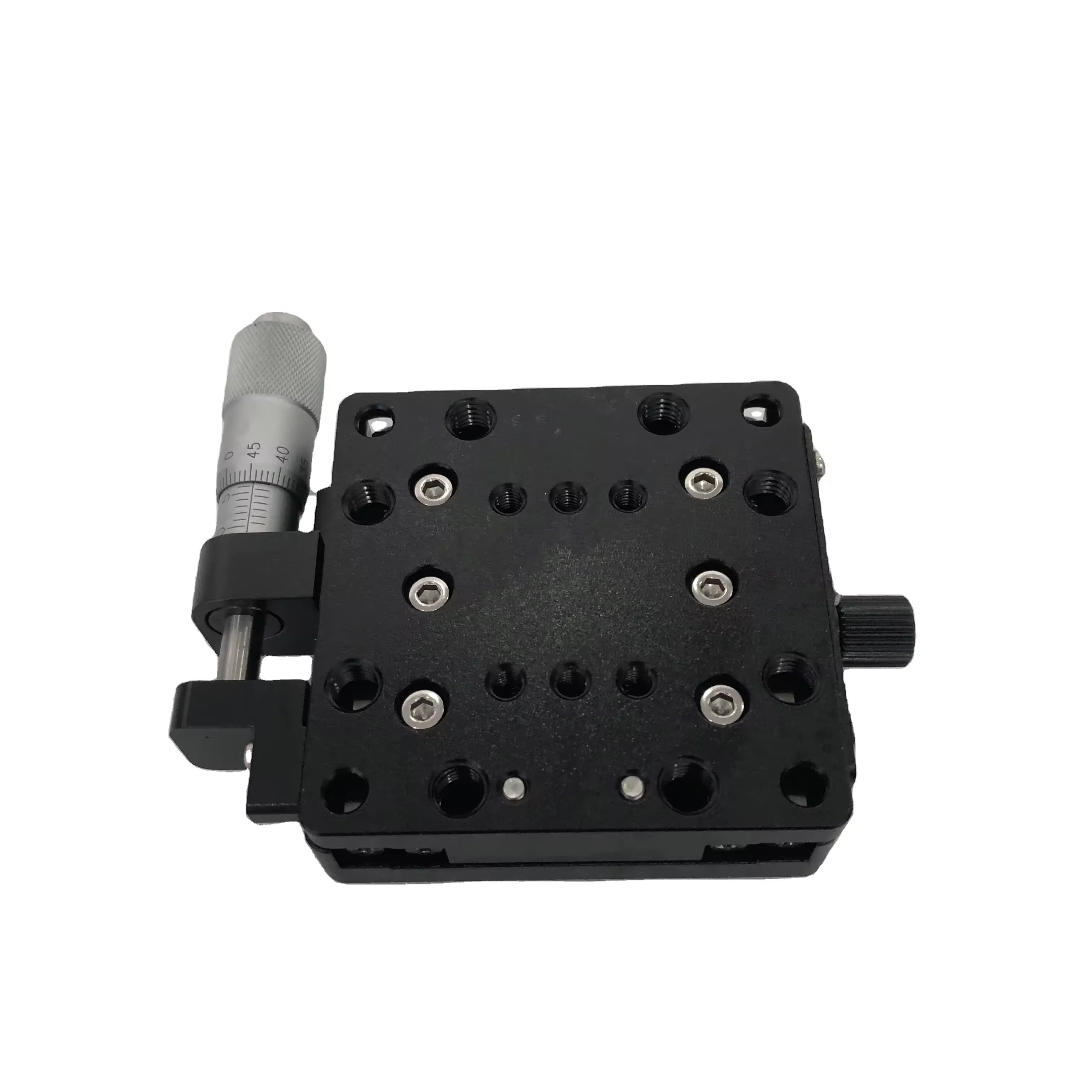 LSSZ-02-11 Customizable OEM Manual XY 2-Axis Linear Translation Stage Platform Size 60x60mm Travel Range 13mm