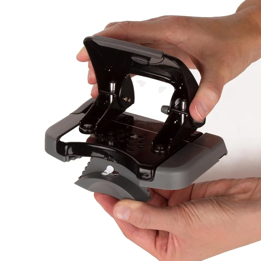 20 ورقة من Swingline 2 Hole Punch مع SmartTouch مقبض مريح منخفض الجهد ودليل محاذاة للمستندات الفعالة O
