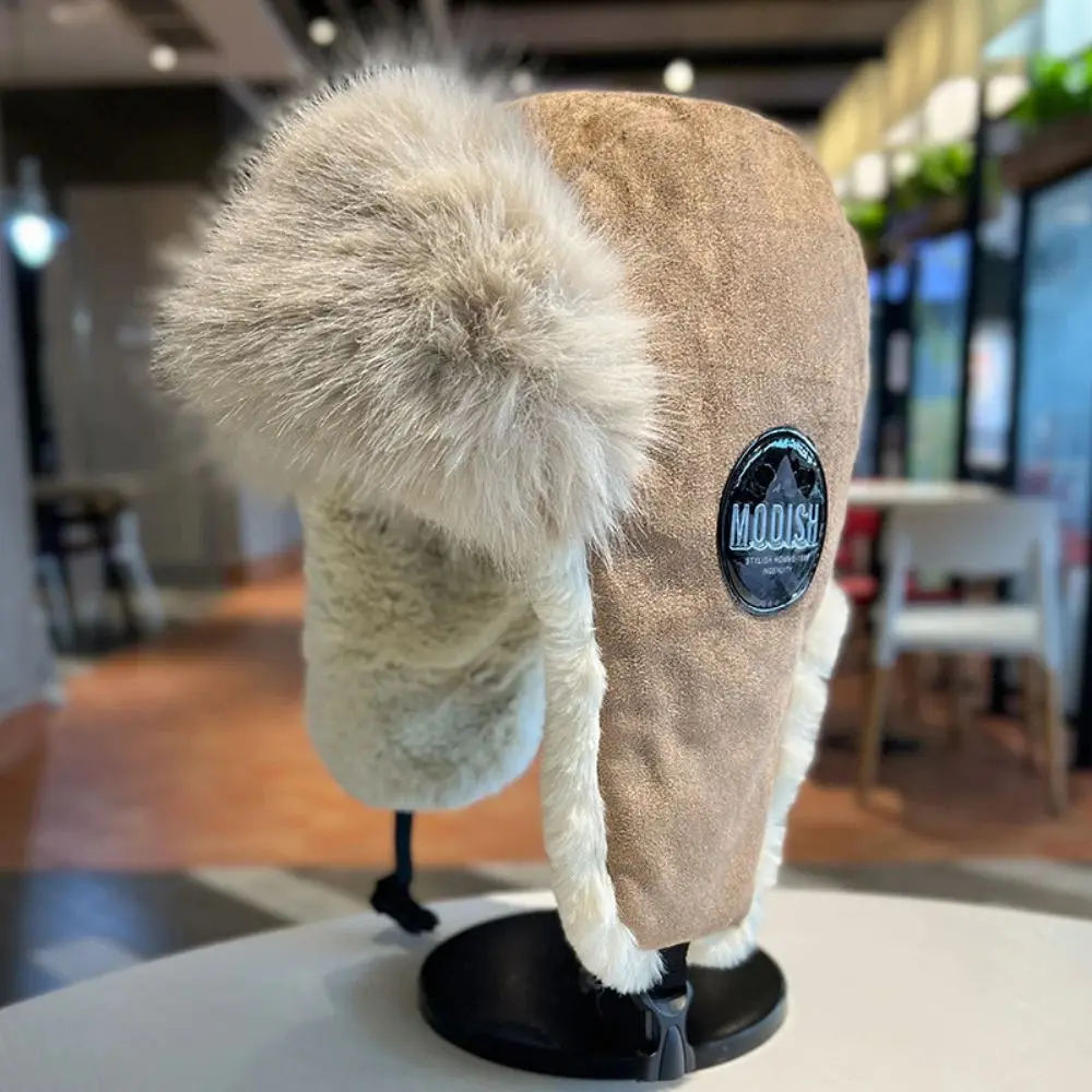 

Шапка-ушанка HT4314: Теплая зимняя шапка для мужчин и женщин из хлопка, традиционный русский головной убор