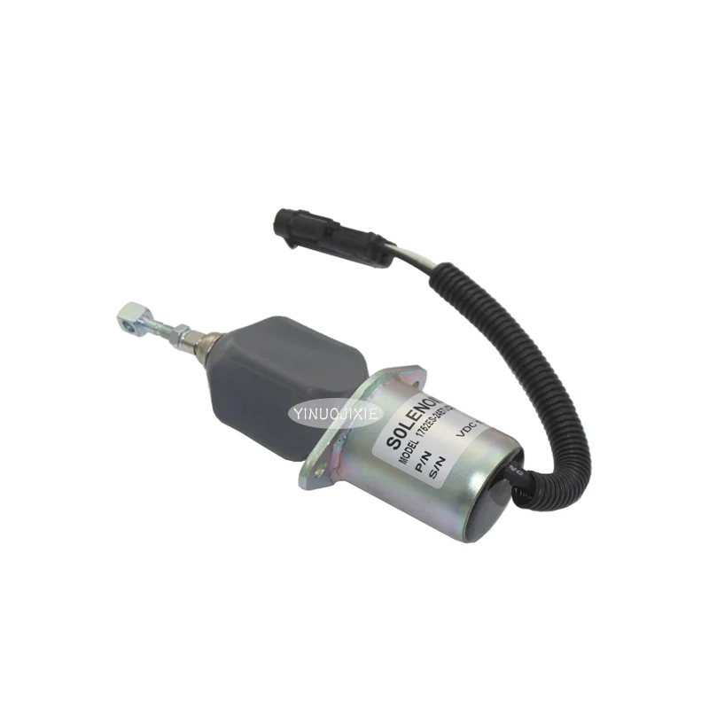 Construction Machinery Excavator Accessories for YuChai Engine 4108 Flout Solenoid Valve 1752ES-24-E7UC3B1S7 1752ES24E7UC3B1S7