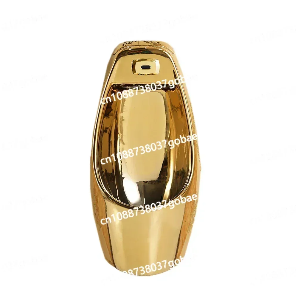 For Luxury Bathroom Ceramic Automatic Flushing Sensor Gold Urinal