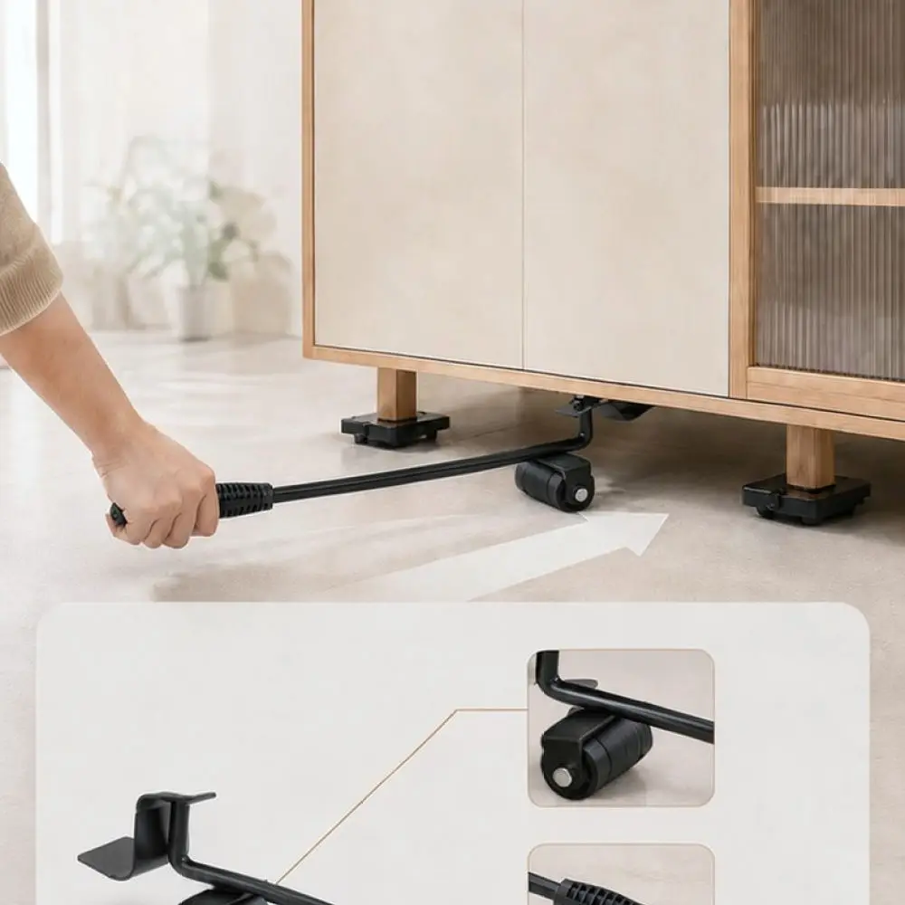 Efficient Furniture Mover Kit Steel Lifter With Rollers For Dongzhe Home Appliance Moving Labor Saving Handy Tool