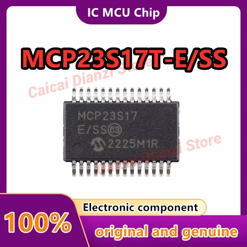 

10pcs/lot MCP23S17-E/SS MCP23S17T-E/SS MCP23S17 SSOP-28 The I/O port expander chip development