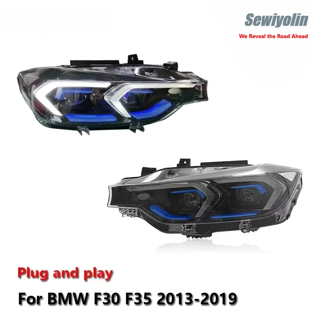 

Car LED Lamps Headlight Auto Light Parts For BMW F30 F35 2013-2019 Auto Fog DRL Brake Turn Signal Lamp Plug And Play
