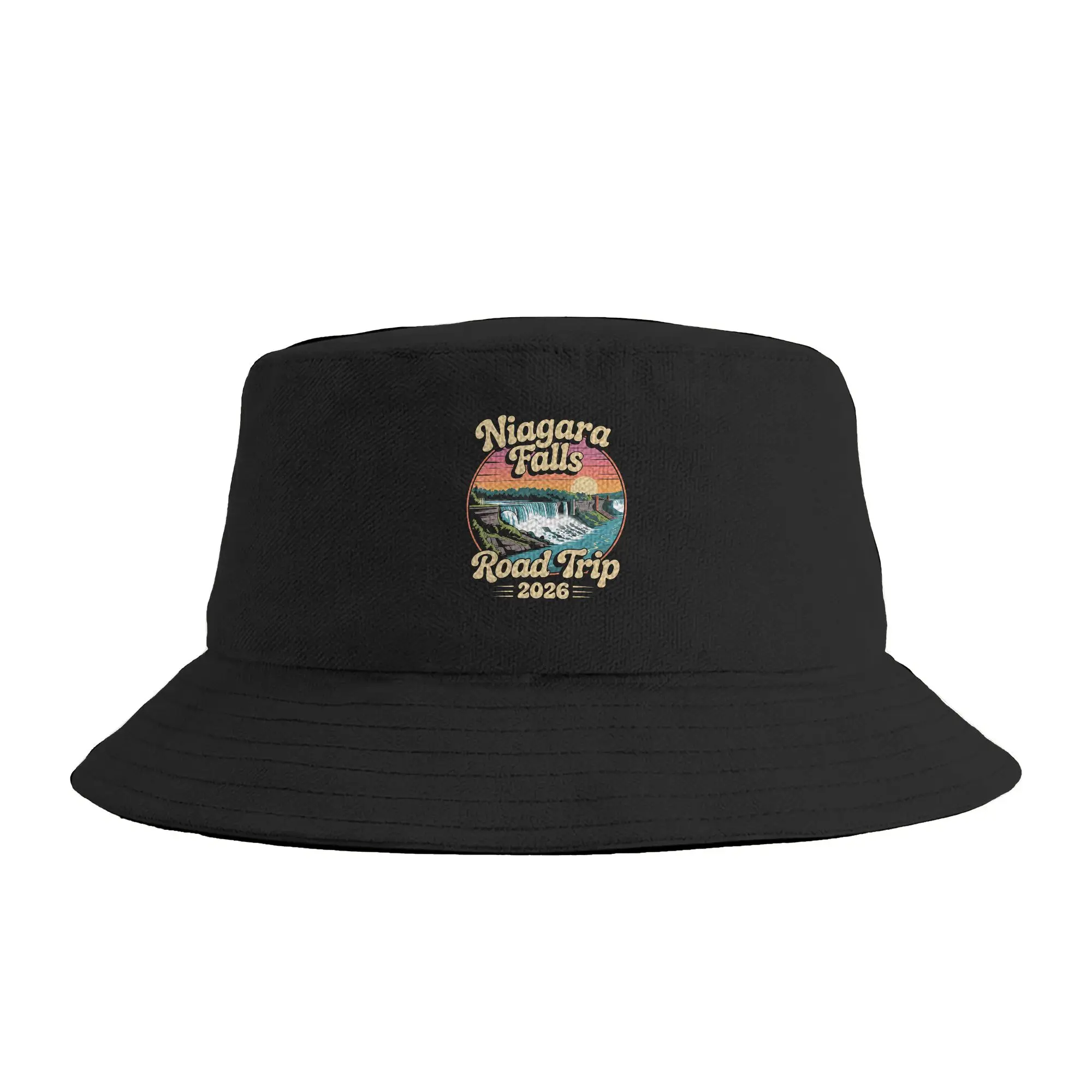 Niagara Falls Road Trip 2026 Summer Vacation Souvenir  Bucket Hat  Hip Hop Fisherman Caps Personality Hunting Visor Hats Gift