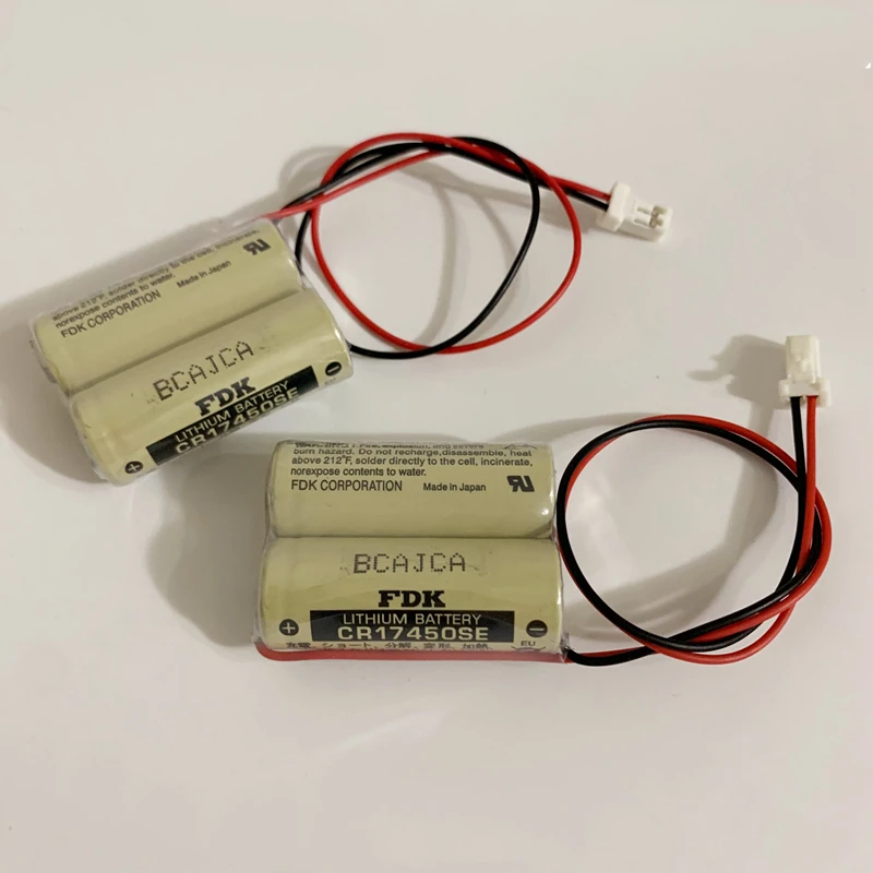 1Pce 2CR17450 CR17450SE 3V PLC Industrial Control Battery Pack Accessories