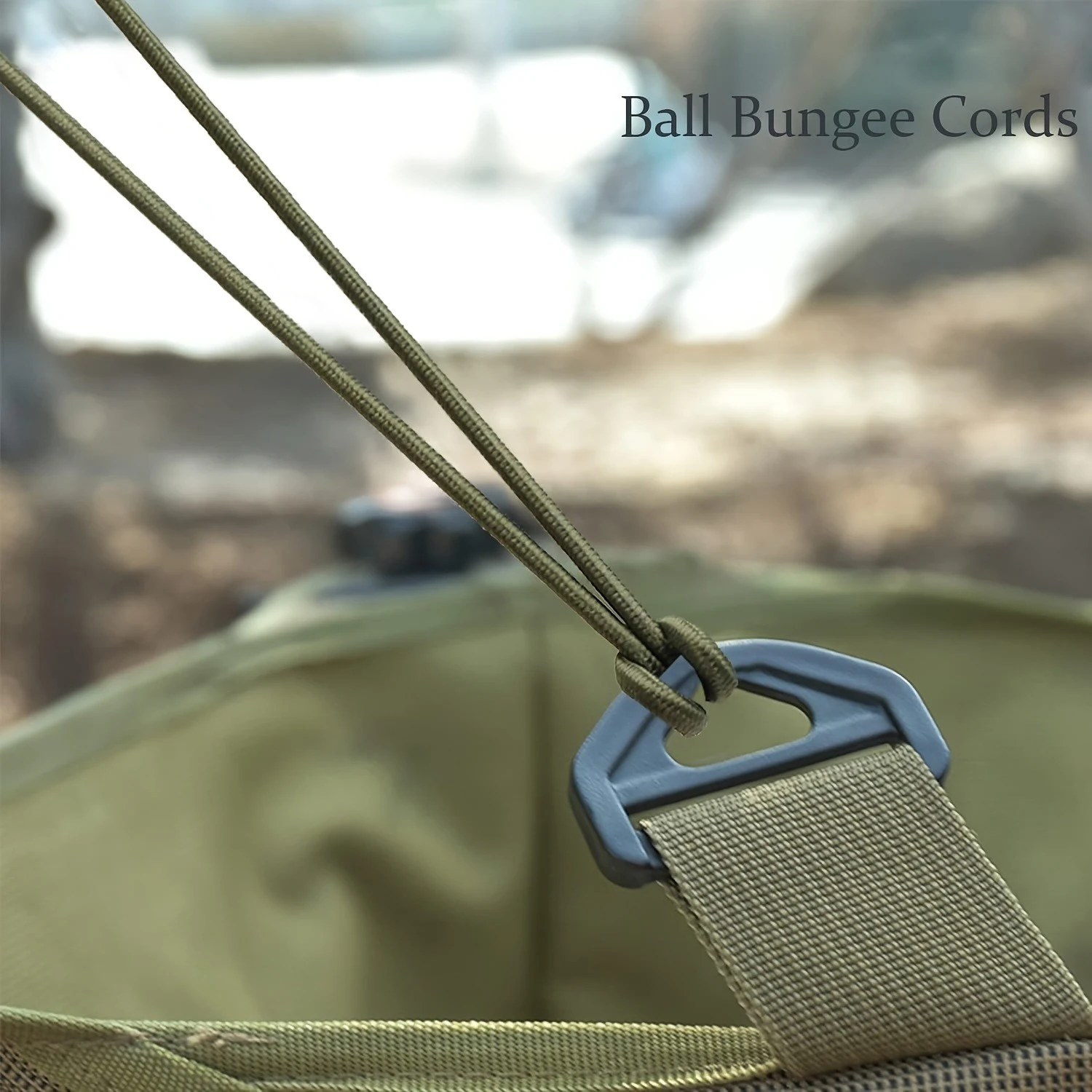 Ball Bungee Cords 4/6/9 Zoll, 50 Stück Tarp Ball Bungee Ties Heavy Duty Canopy Tie Downs für Camping, Zeltstangen mit UV-beständig – Detail 6